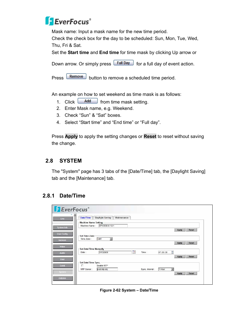 EverFocus PTZ SPEED DOME EPN3600 User Manual | Page 77 / 88