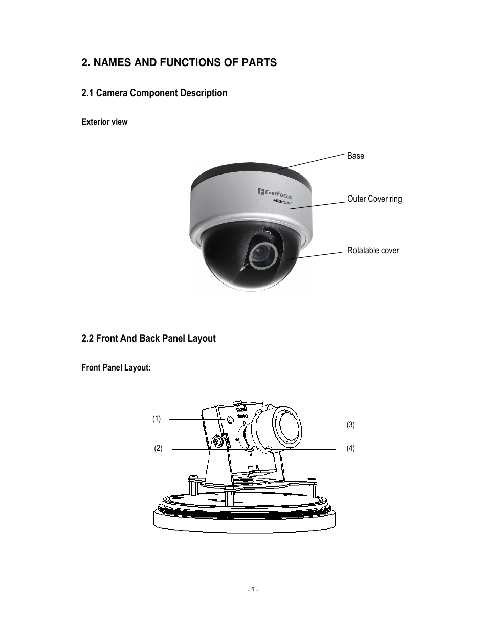 EverFocus EHH5200 User Manual | Page 8 / 25