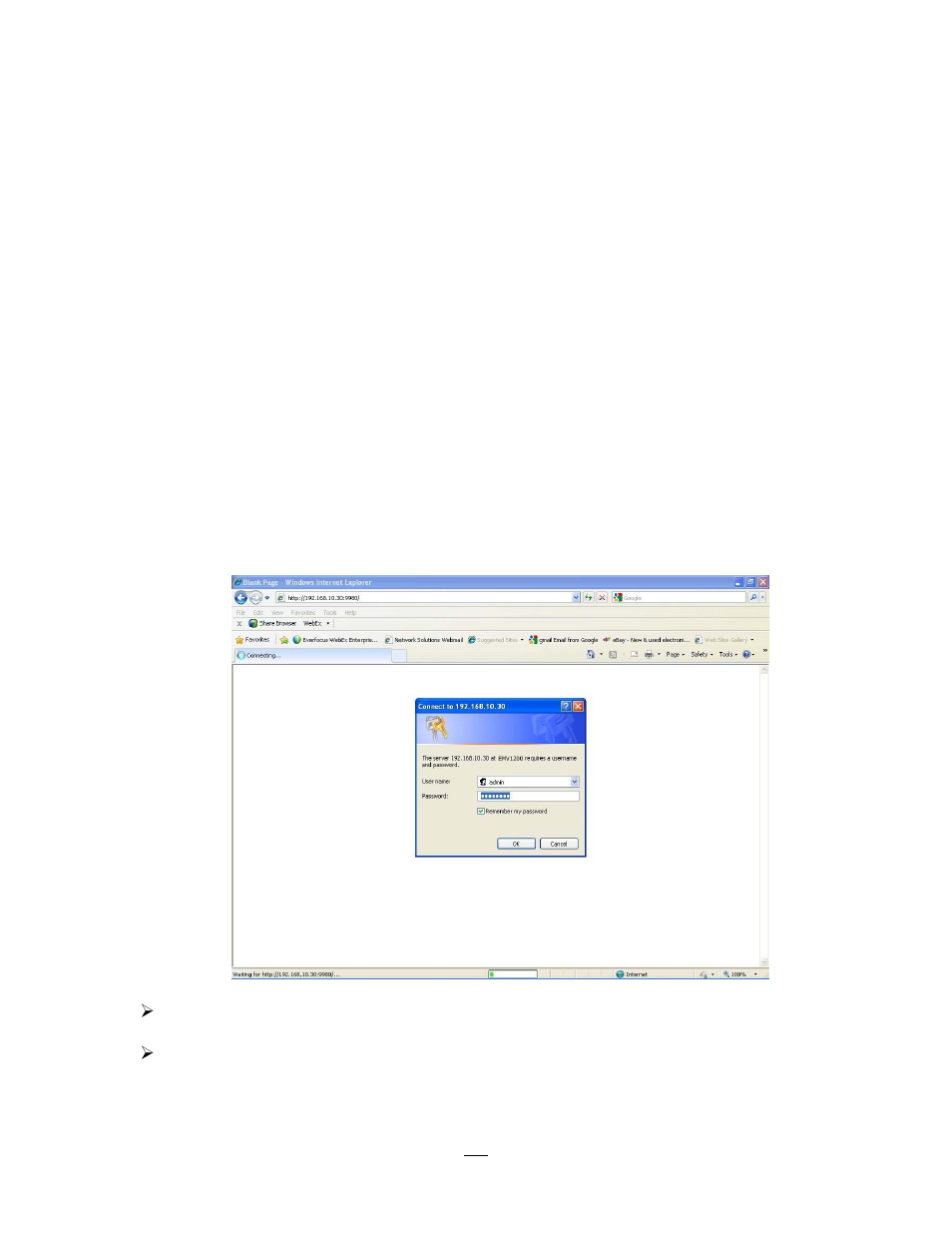 6 remote operation from browser, 1 connecting to emv1200/800, 1 connecting | Emv1200/800, Chapter | EverFocus EMV1200 User Manual | Page 112 / 137