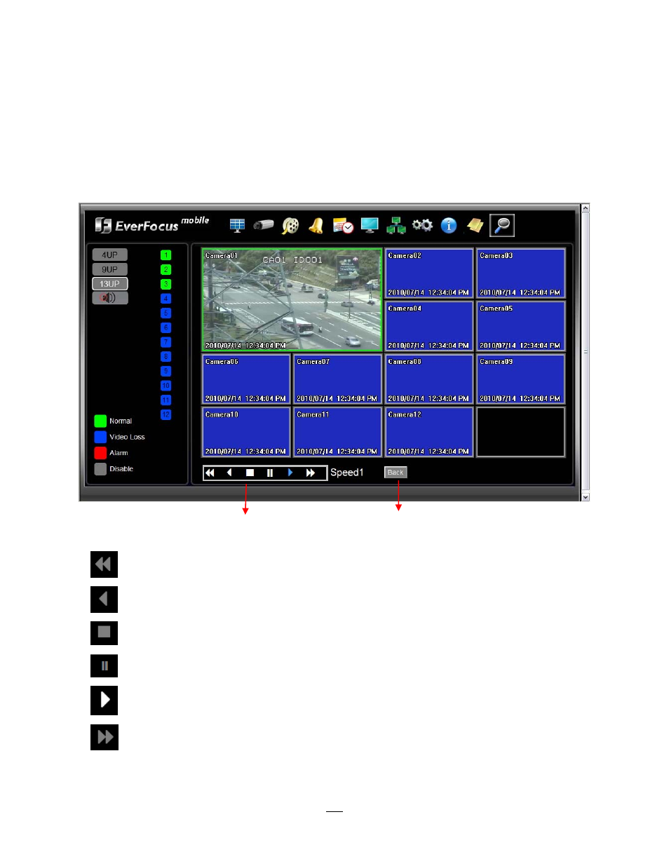 4 remote playback, 4 remote, Playback | EverFocus EMV1200 User Manual | Page 121 / 137