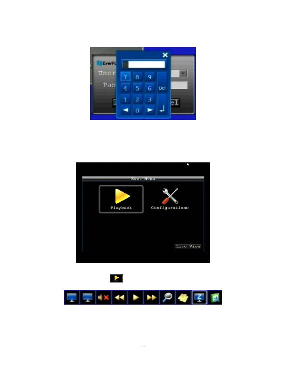 3 on screen configuration menu, Creen, Onfiguration | EverFocus EMV1200 User Manual | Page 35 / 137