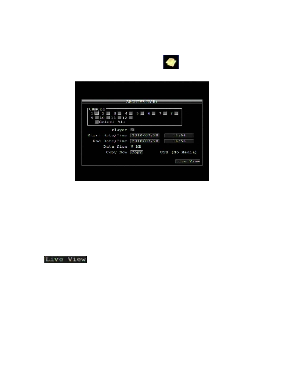 5 archive (usb), 5 archive, Usb) | EverFocus EMV1200 User Manual | Page 43 / 137