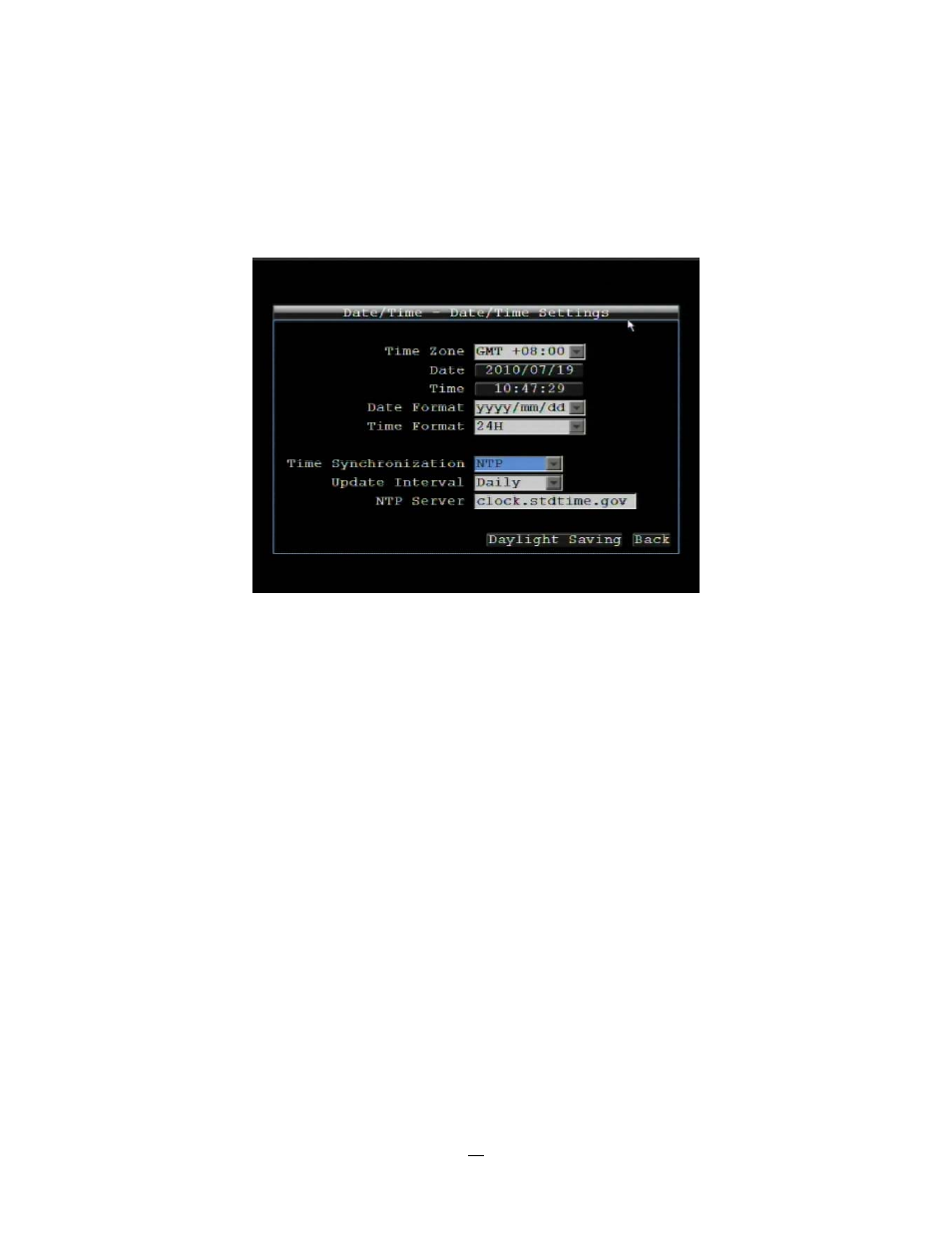 5 date/time setting, 1 date/time settings, Etting | Date/time settings | EverFocus EMV1200 User Manual | Page 70 / 137