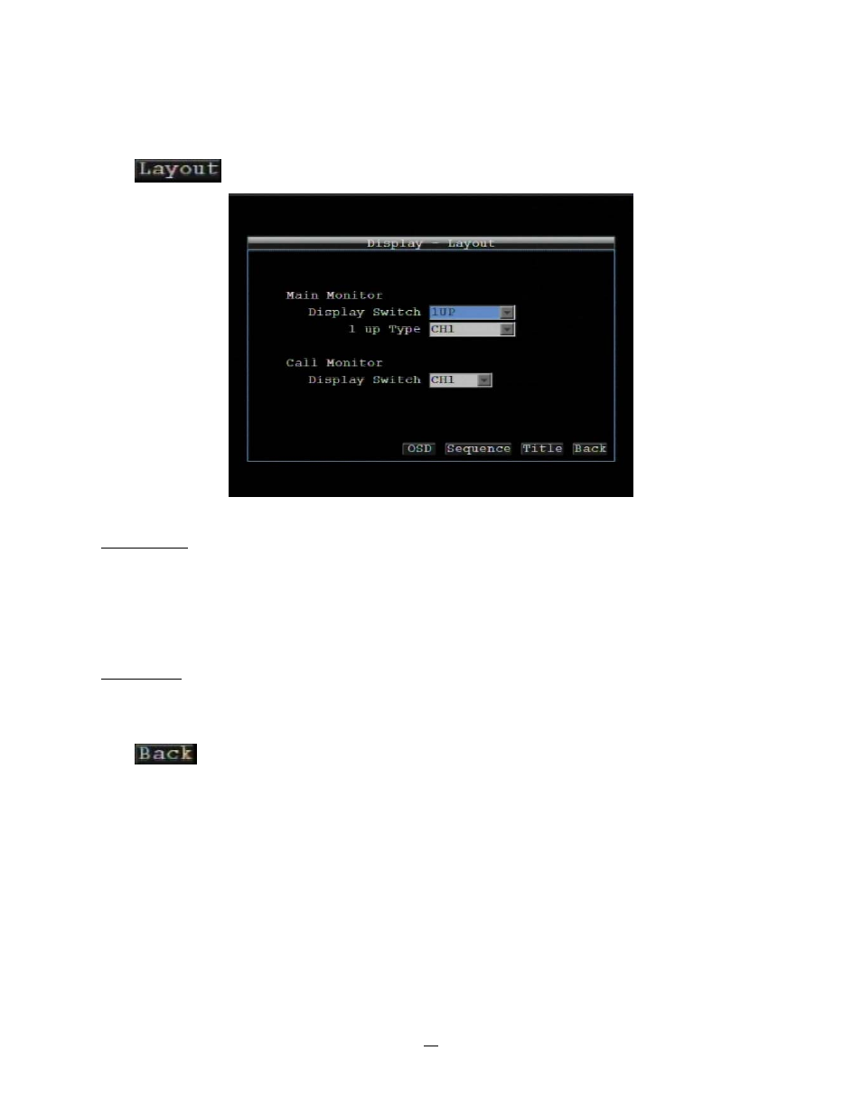 3 layout, Layout | EverFocus EMV1200 User Manual | Page 74 / 137