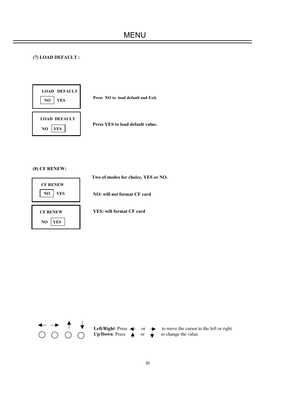 Menu | EverFocus DVR-100H User Manual | Page 36 / 55