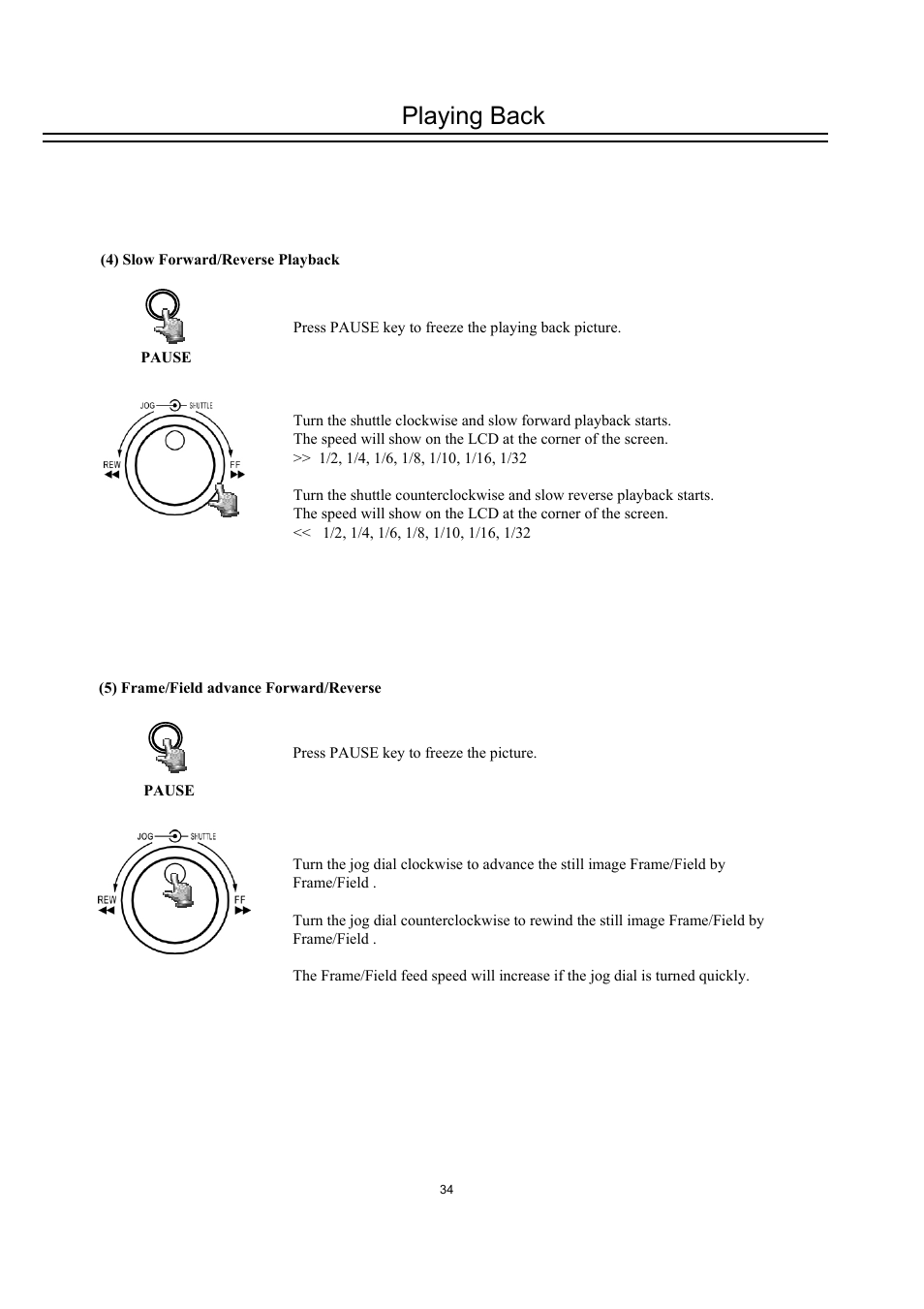 Playing back | EverFocus DVR-100H User Manual | Page 40 / 55