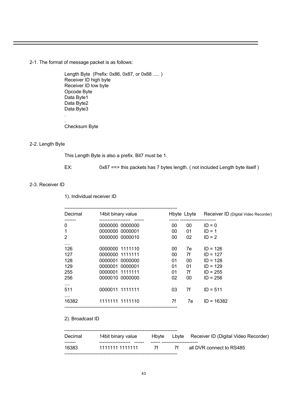 EverFocus DVR-100H User Manual | Page 49 / 55