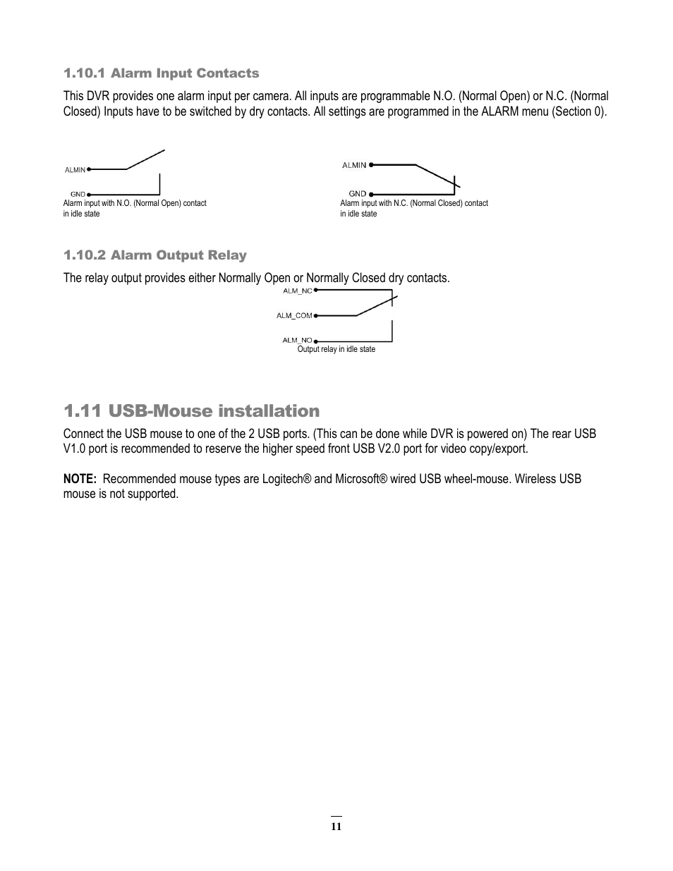 11 usb-mouse installation | EverFocus EMV200 User Manual | Page 18 / 102