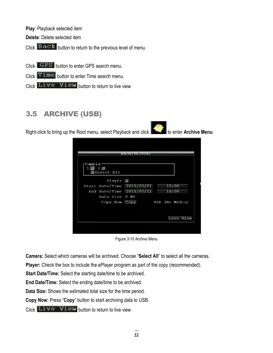 5 archive (usb) | EverFocus EMV200 User Manual | Page 29 / 102