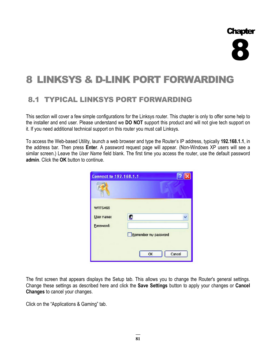 8linksys & d-link port forwarding | EverFocus EMV200 User Manual | Page 88 / 102