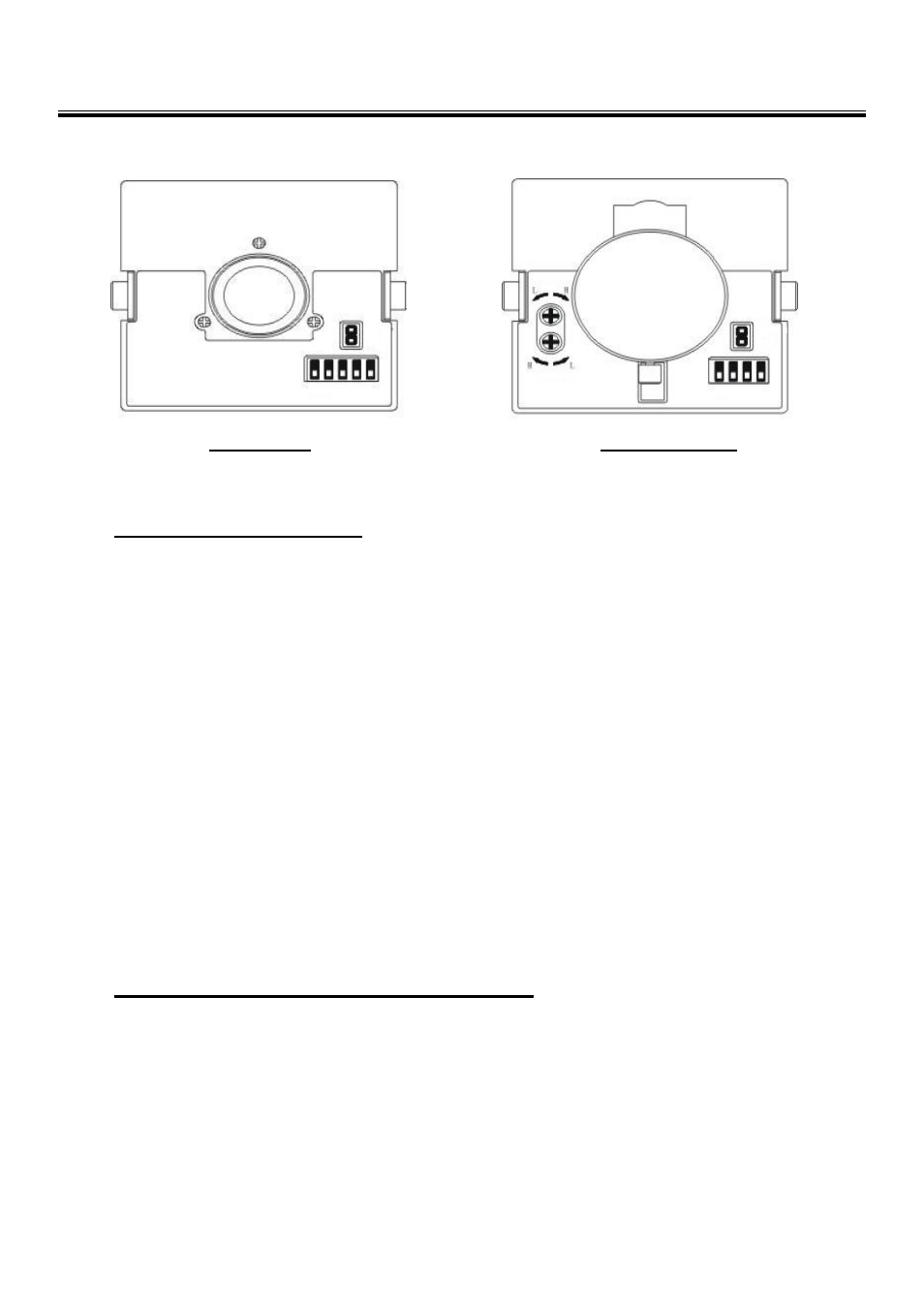 Dip switch functions | EverFocus EHD320 User Manual | Page 12 / 15