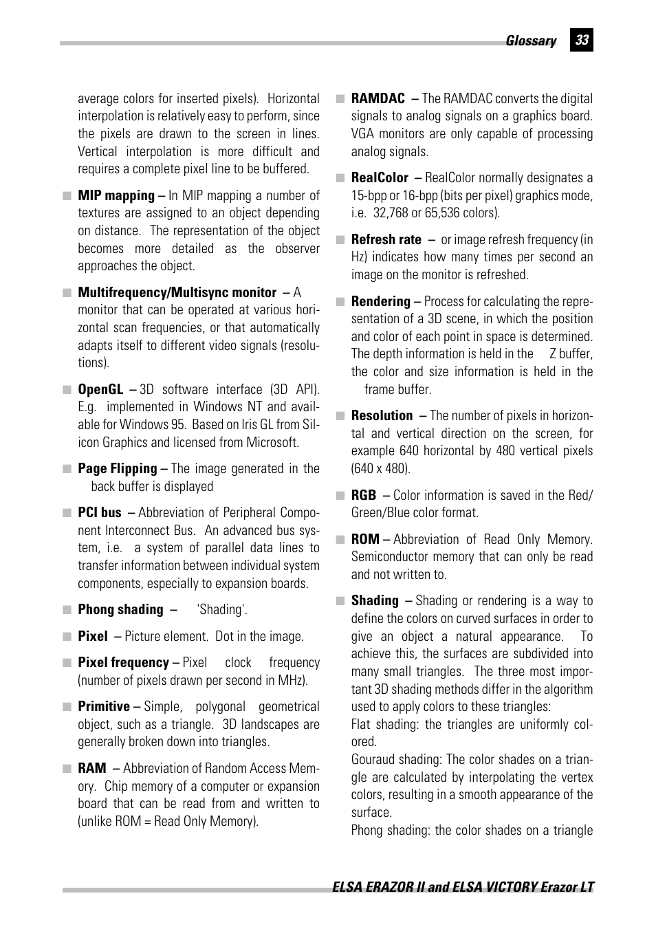 ELSA Erazor II User Manual | Page 39 / 42