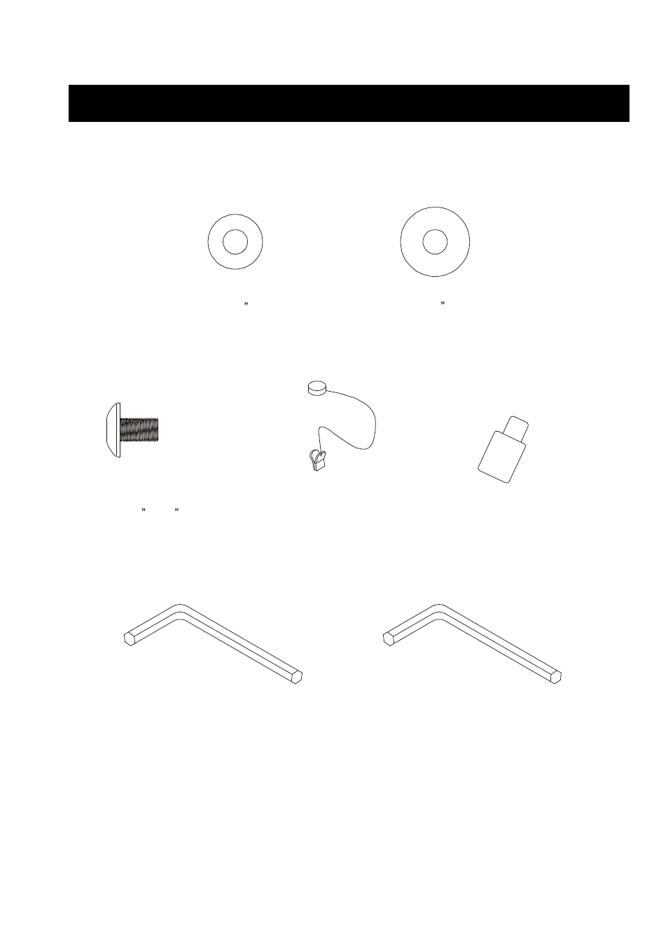 Assembly instructions for et288, Assembly pack check list | ESPRIT ET288 User Manual | Page 7 / 20