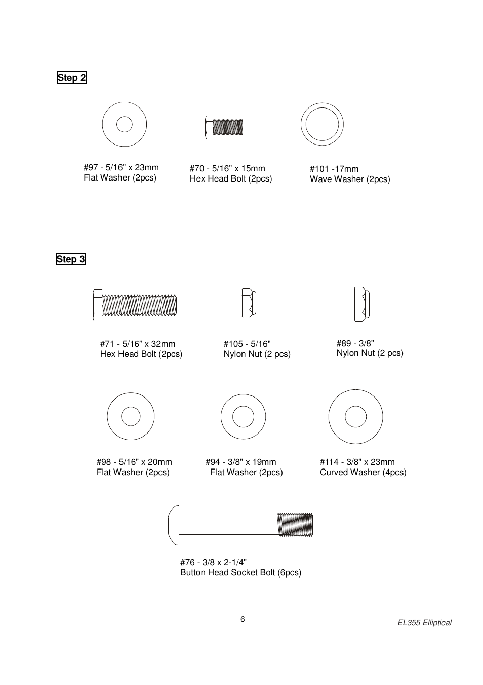 ESPRIT EL355 User Manual | Page 7 / 21