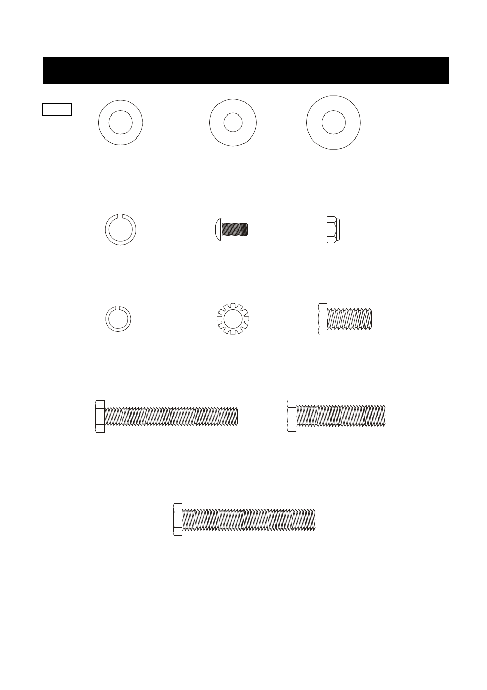 Assembly pack check list | ESPRIT EL555 User Manual | Page 6 / 26