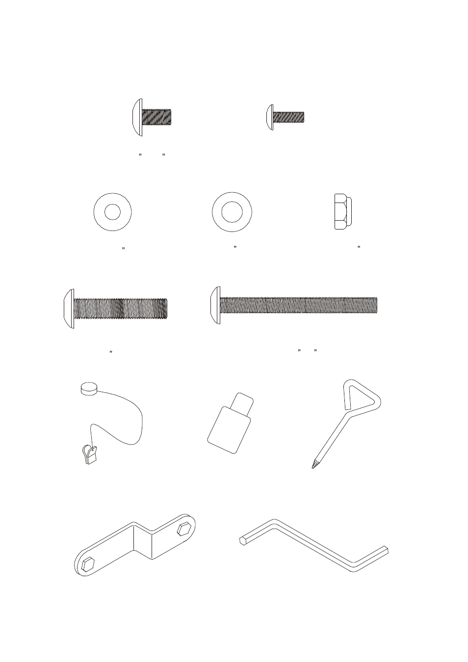 Assembly pack check list | ESPRIT ET1881 User Manual | Page 7 / 17