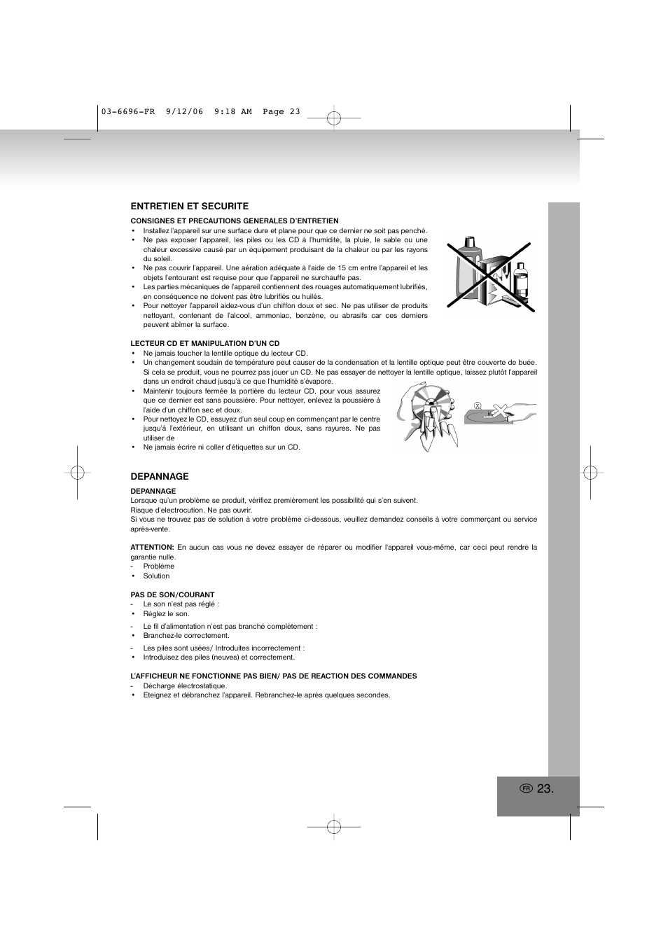 Elta 6696 User Manual | Page 23 / 90