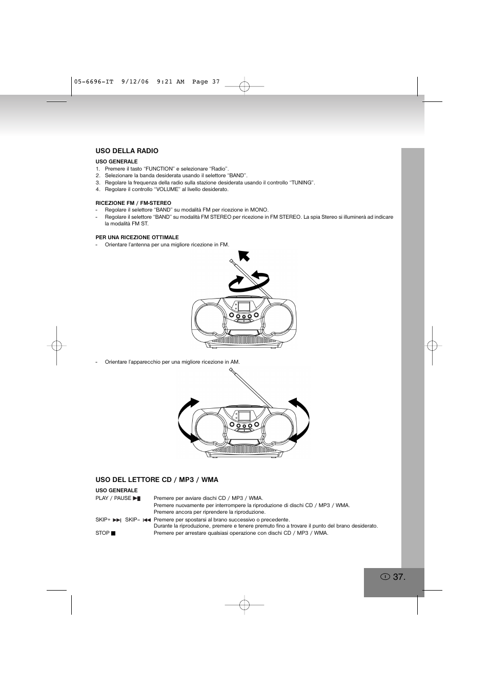 Elta 6696 User Manual | Page 37 / 90