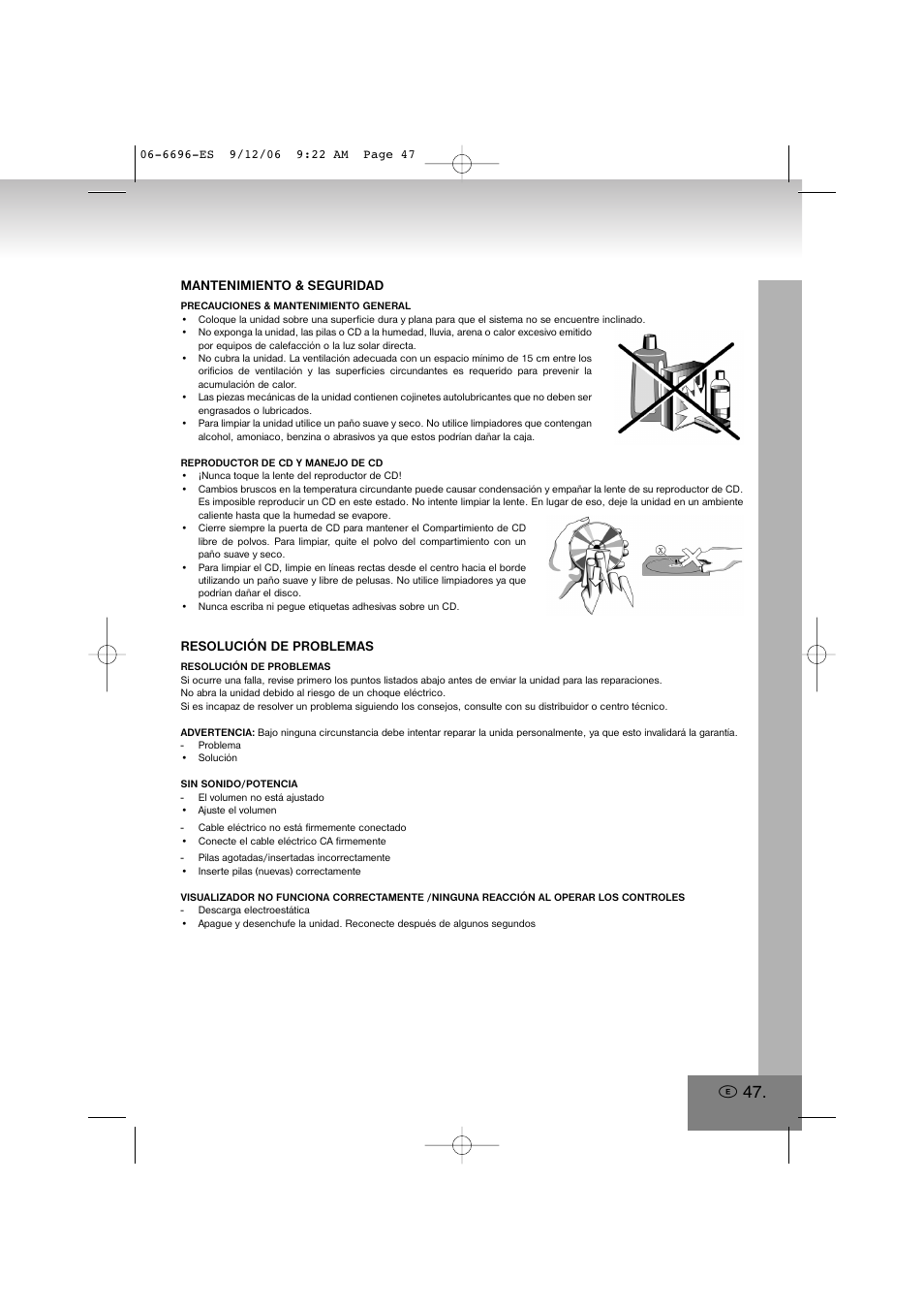 Elta 6696 User Manual | Page 47 / 90