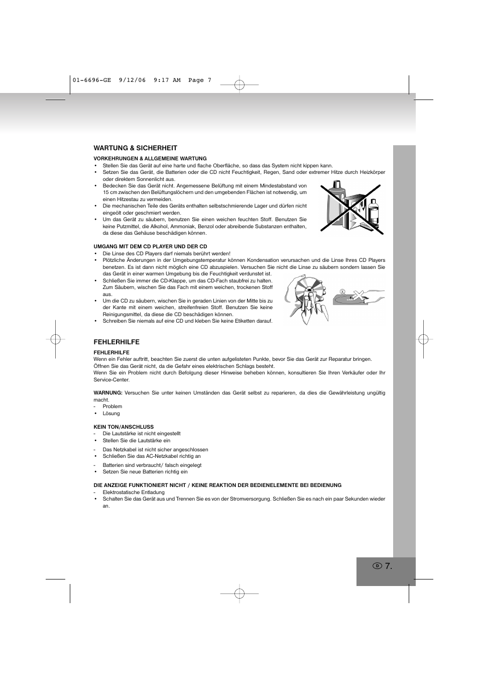 Elta 6696 User Manual | Page 7 / 90