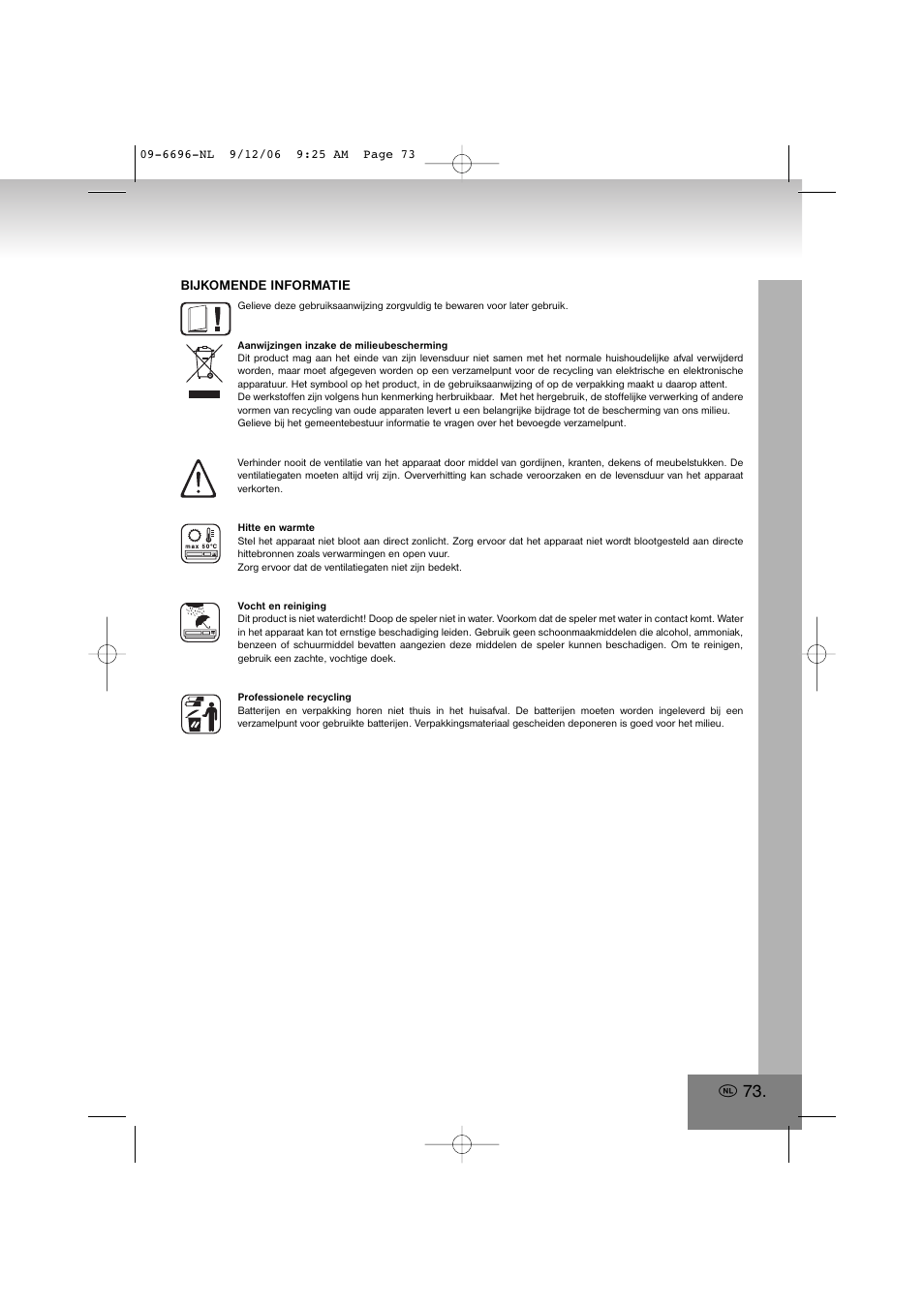 Elta 6696 User Manual | Page 73 / 90