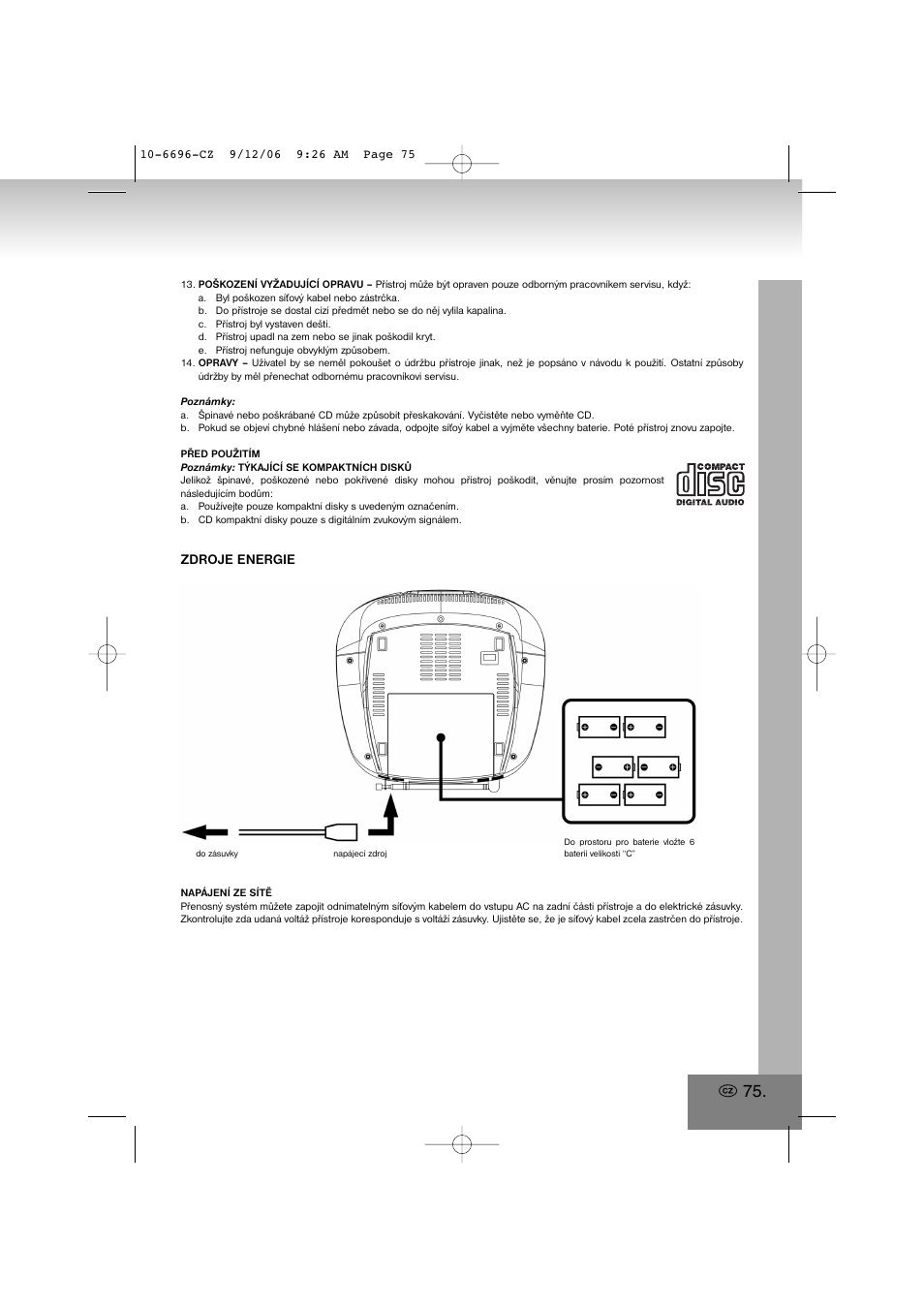 Elta 6696 User Manual | Page 75 / 90