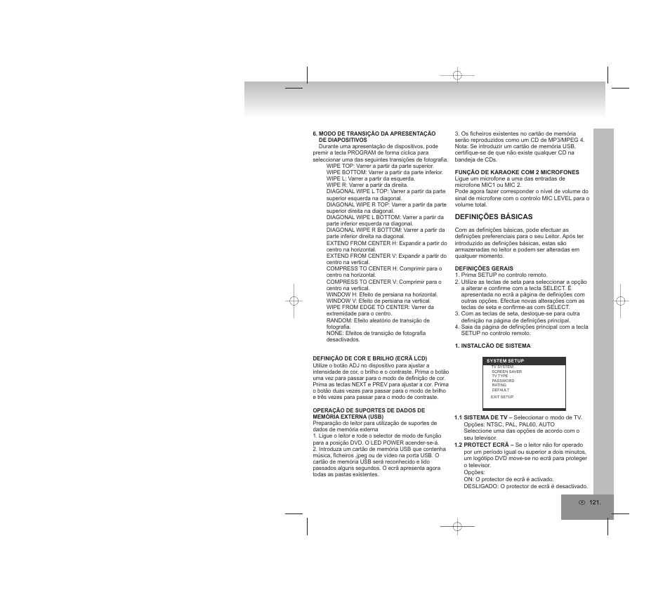 Elta 6740 User Manual | Page 121 / 254