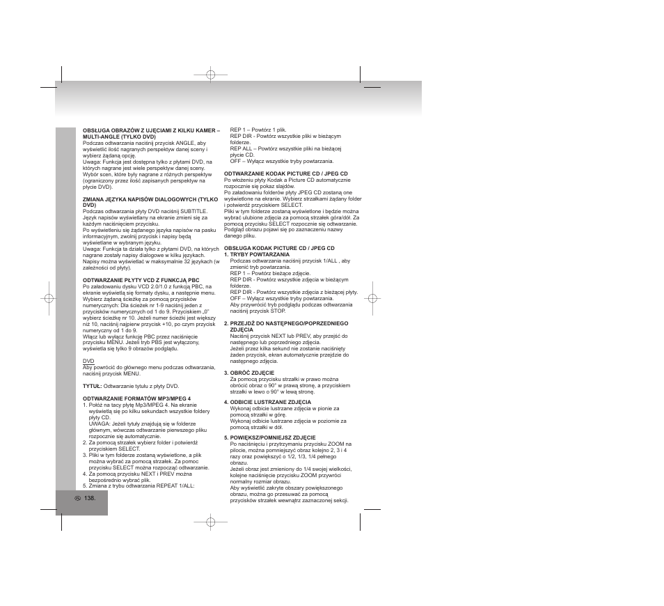 Elta 6740 User Manual | Page 138 / 254