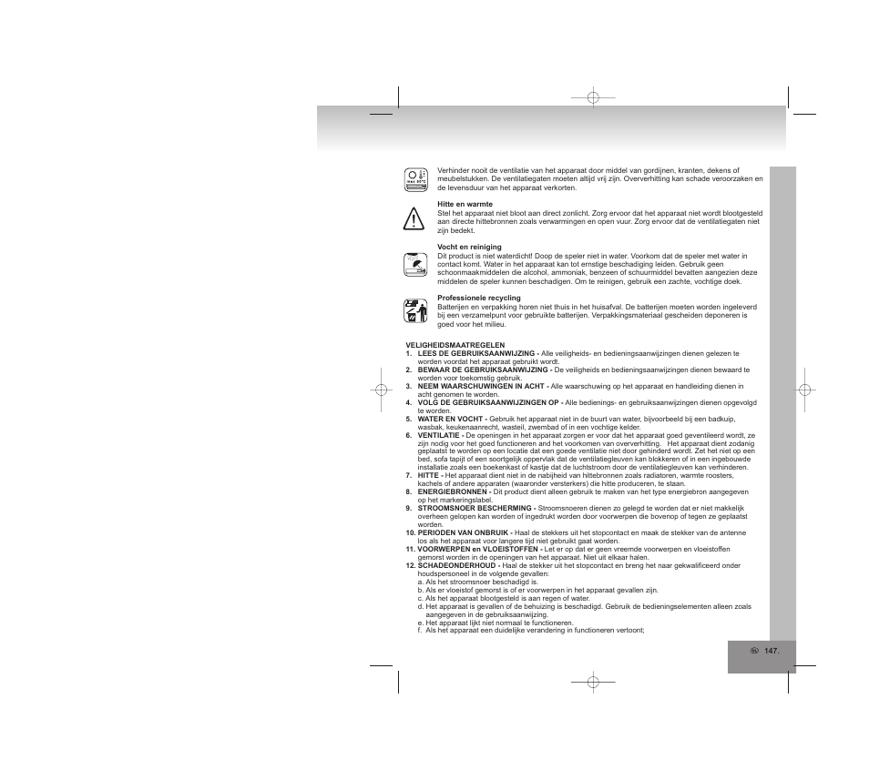 Elta 6740 User Manual | Page 147 / 254