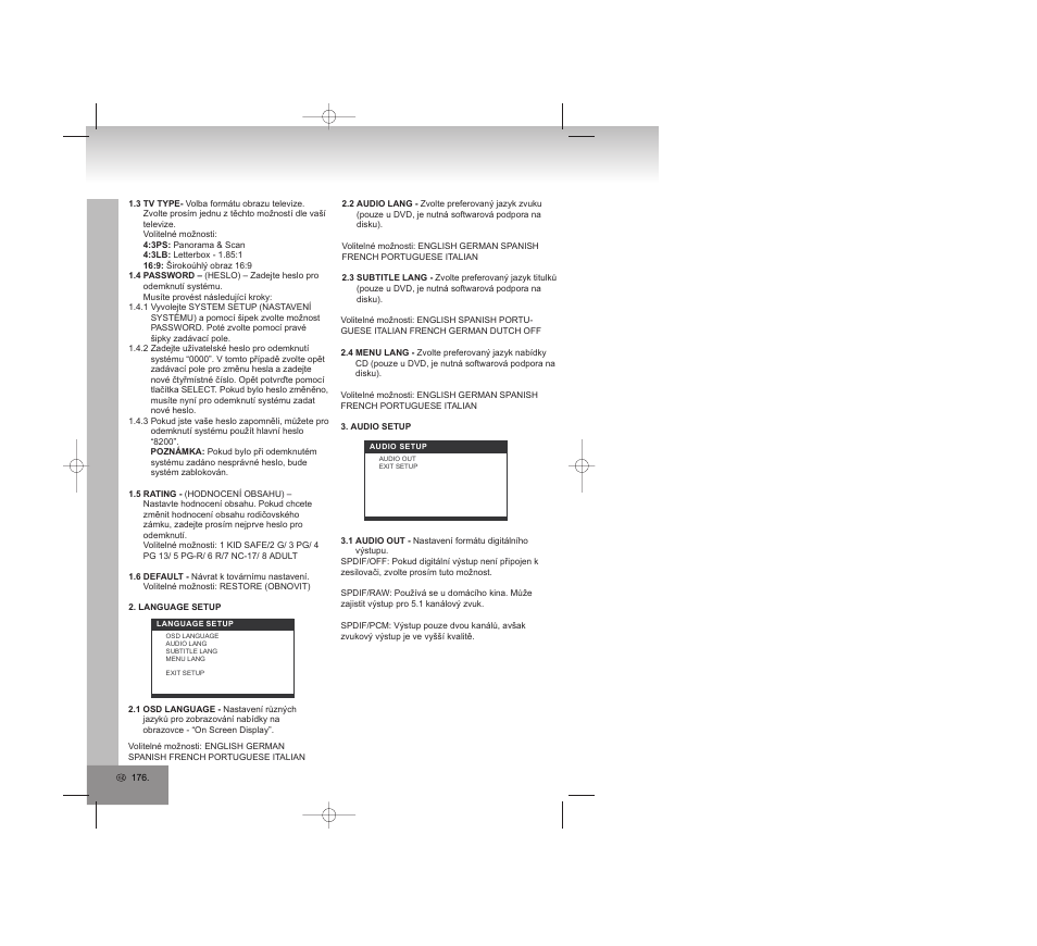 Elta 6740 User Manual | Page 176 / 254