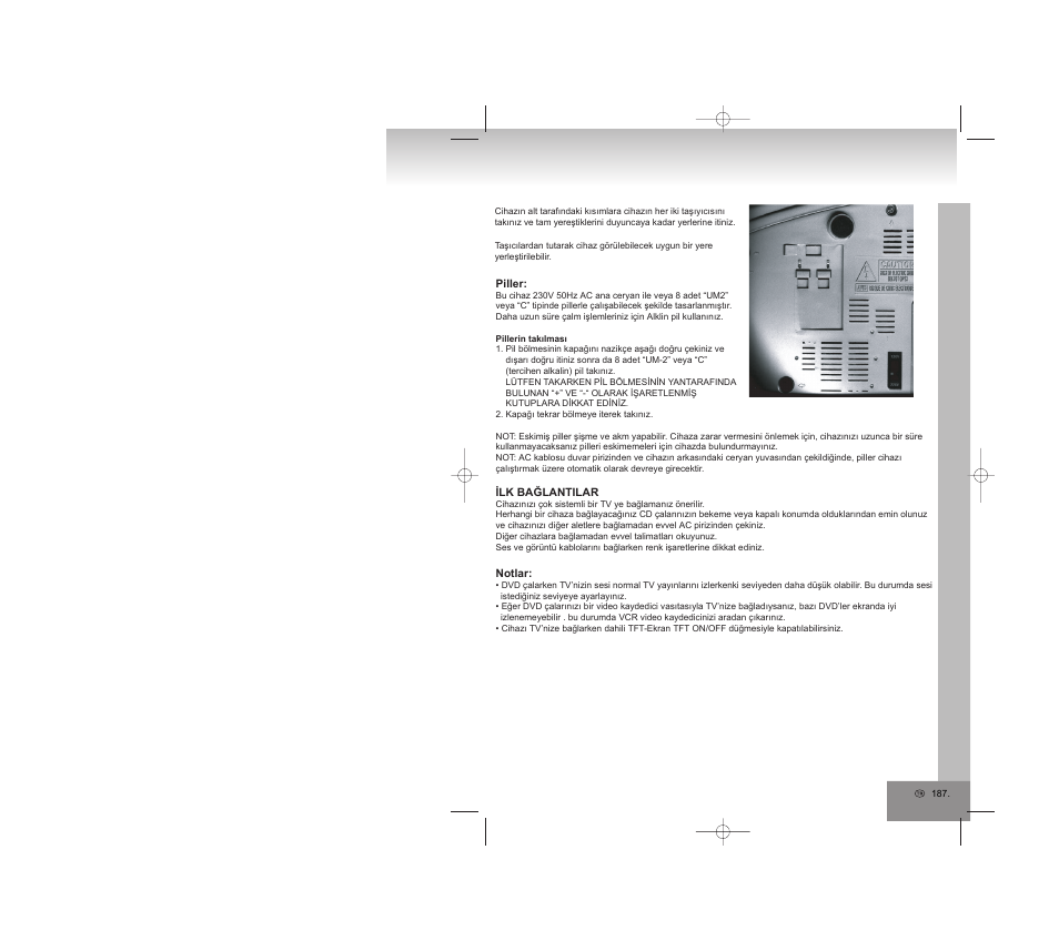 Elta 6740 User Manual | Page 187 / 254