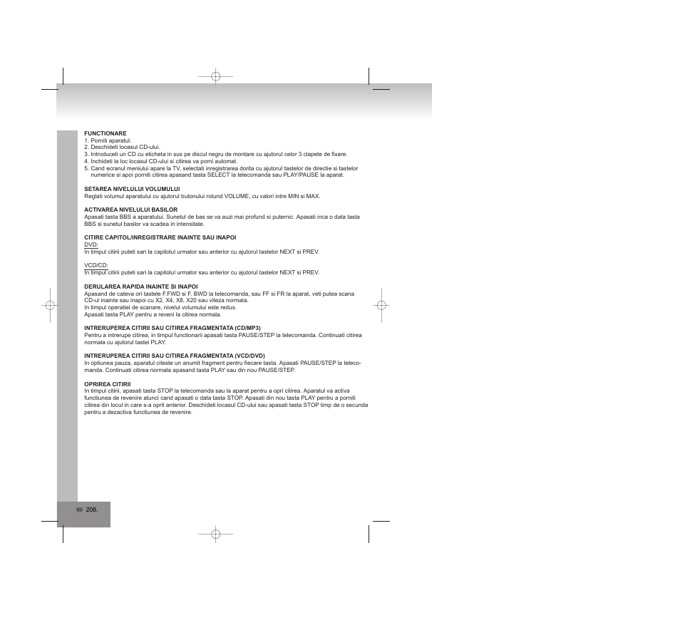 Elta 6740 User Manual | Page 208 / 254