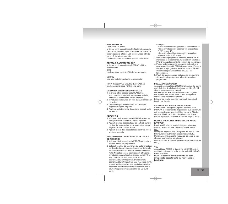 Elta 6740 User Manual | Page 209 / 254