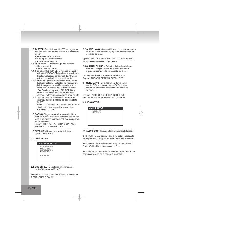 Elta 6740 User Manual | Page 212 / 254