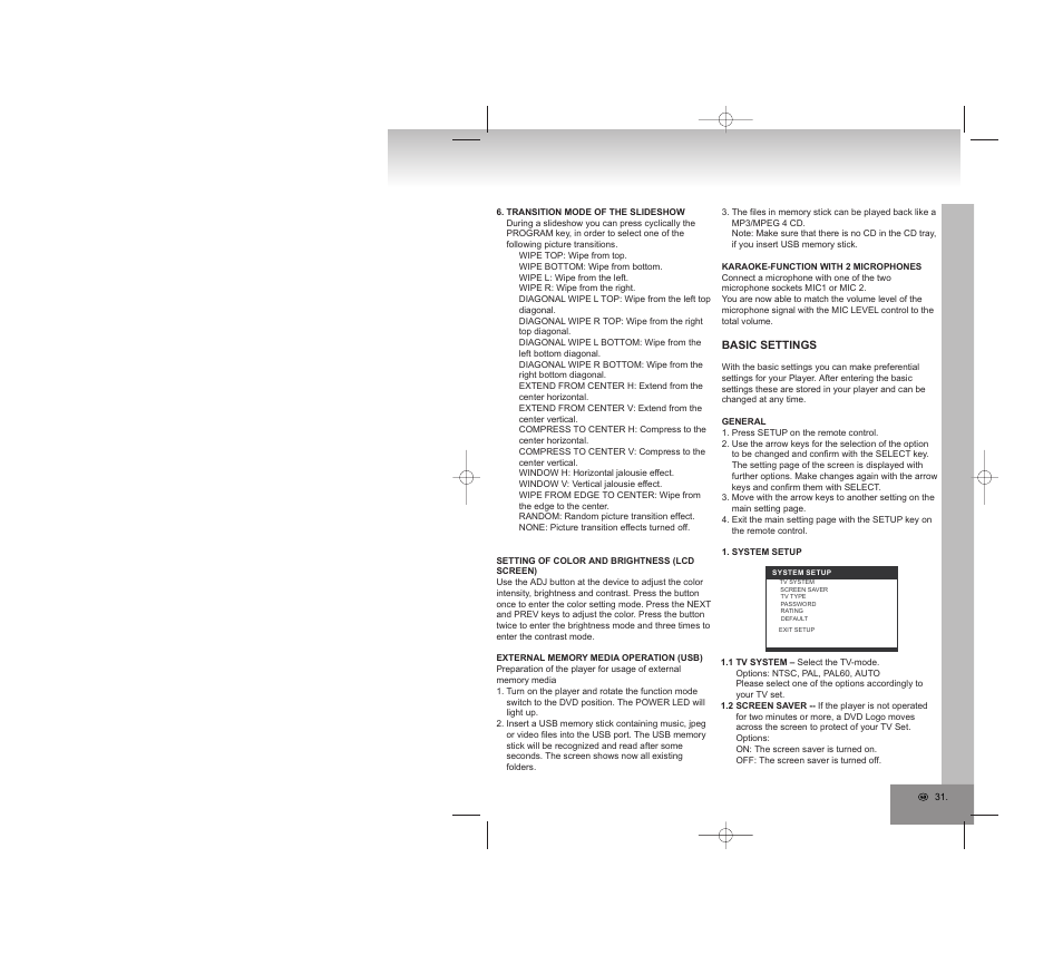 Elta 6740 User Manual | Page 31 / 254