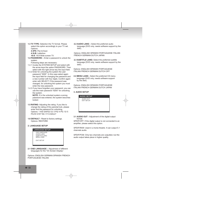 Elta 6740 User Manual | Page 32 / 254