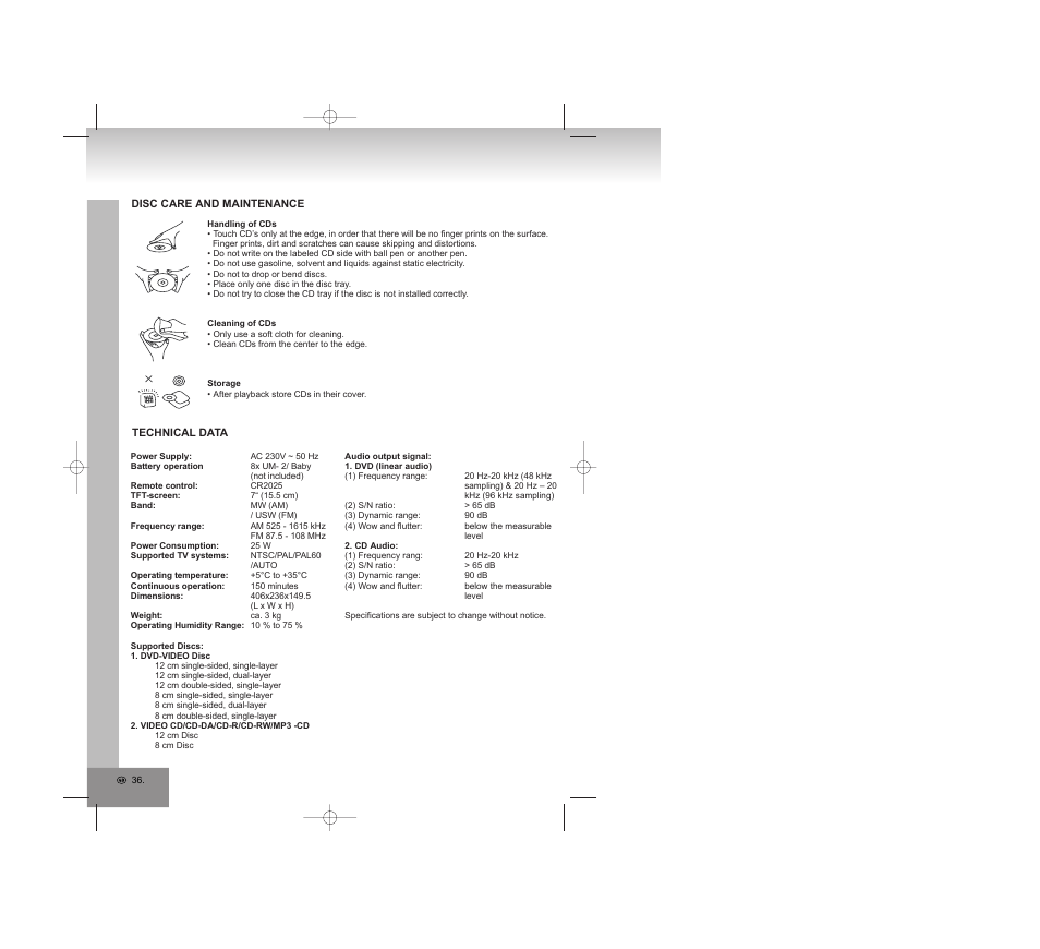 Elta 6740 User Manual | Page 36 / 254