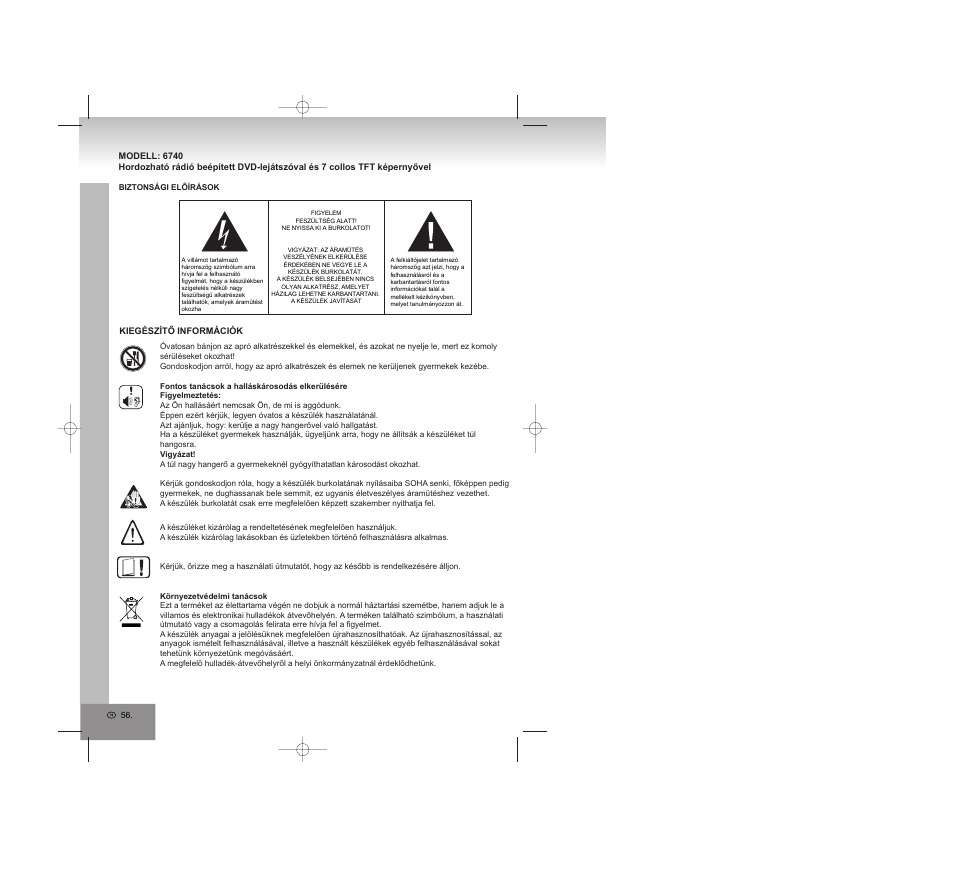 Elta 6740 User Manual | Page 56 / 254