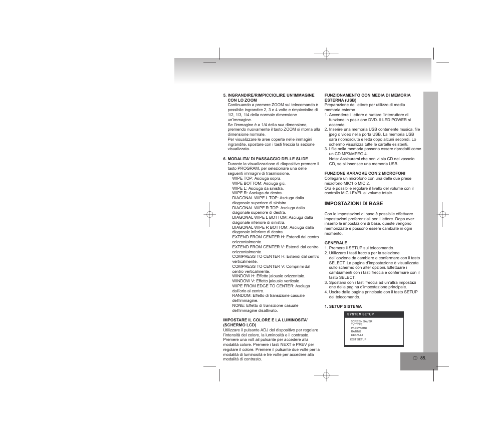 Elta 6740 User Manual | Page 85 / 254