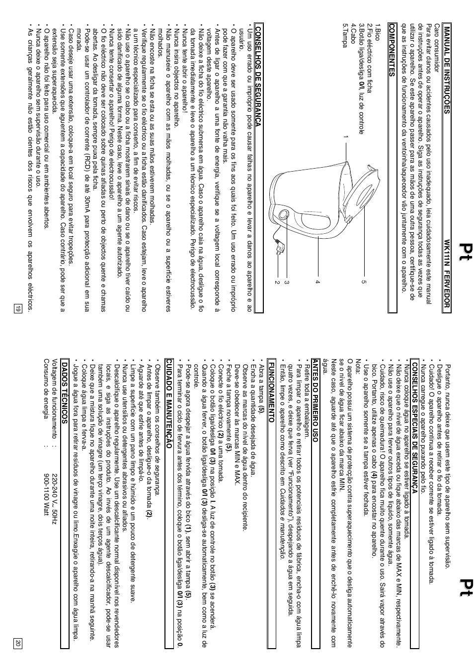 Elta Water Kettle User Manual | Page 11 / 16