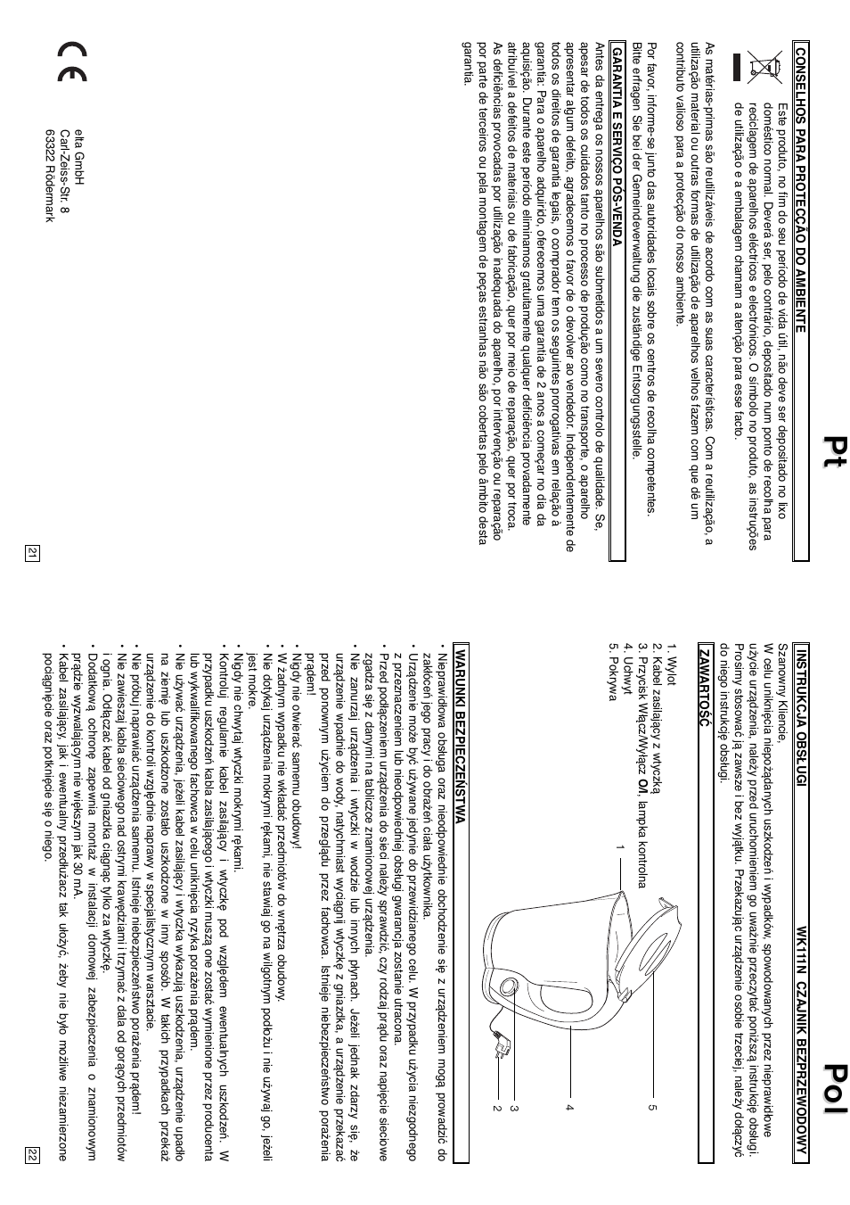 Pt p p ol ol | Elta Water Kettle User Manual | Page 12 / 16