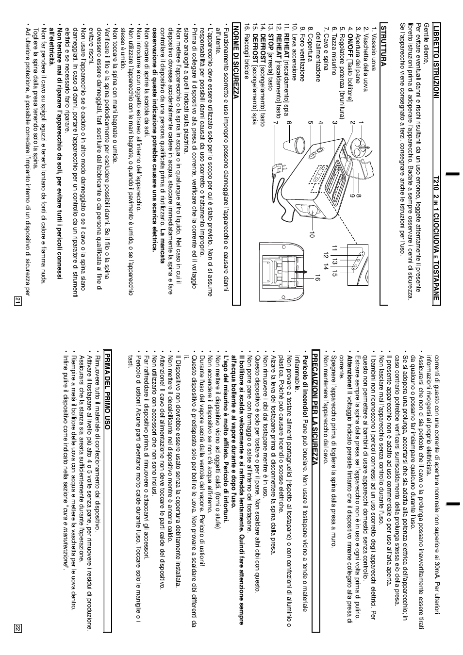 Elta T210 User Manual | Page 12 / 26