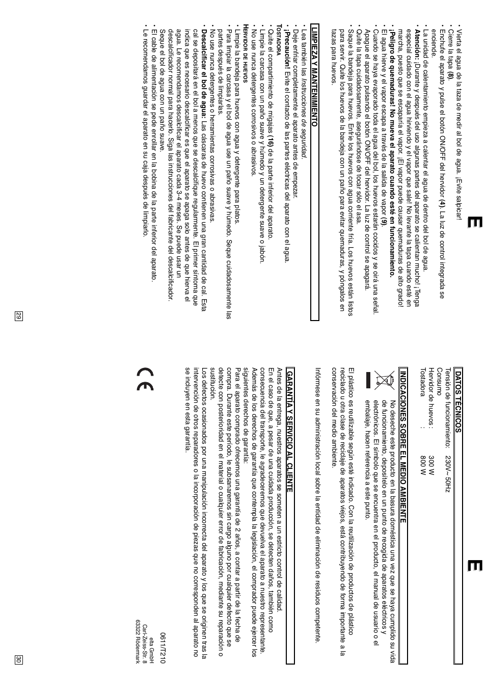 Elta T210 User Manual | Page 16 / 26