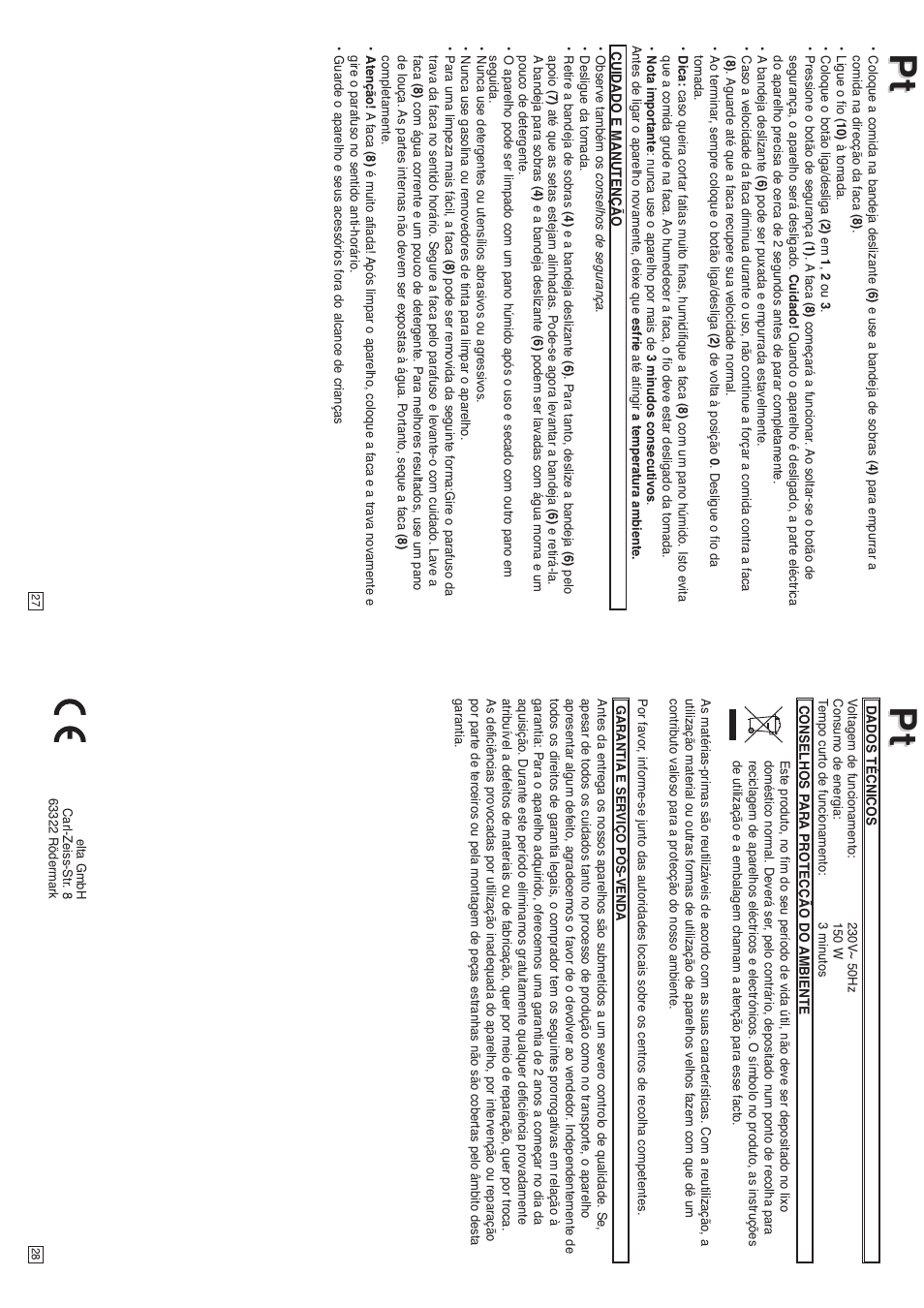 Elta AL101 User Manual | Page 15 / 21