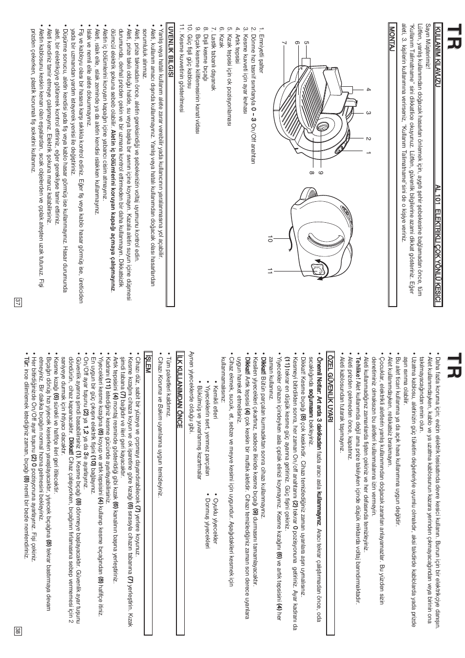 Elta AL101 User Manual | Page 20 / 21
