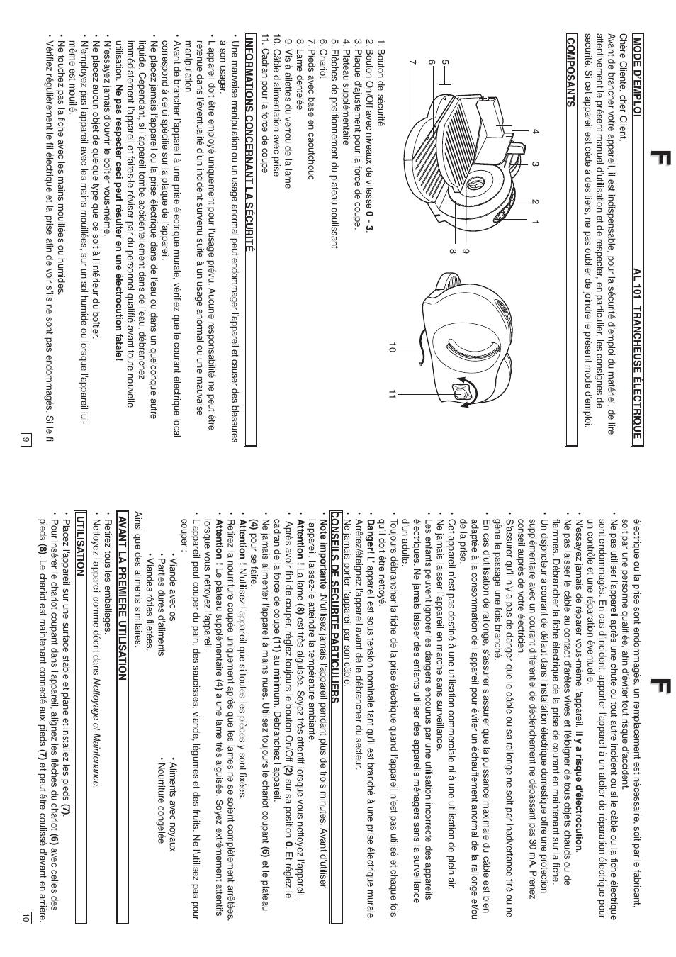 Elta AL101 User Manual | Page 6 / 21