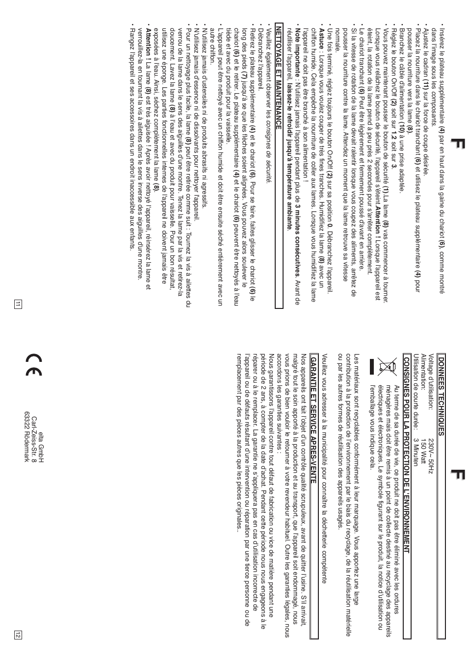 Elta AL101 User Manual | Page 7 / 21