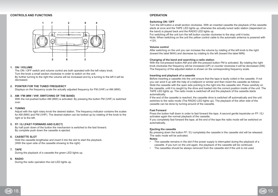 7173n2 im p018,19_gb.pdf | Elta 7173N2 User Manual | Page 10 / 71