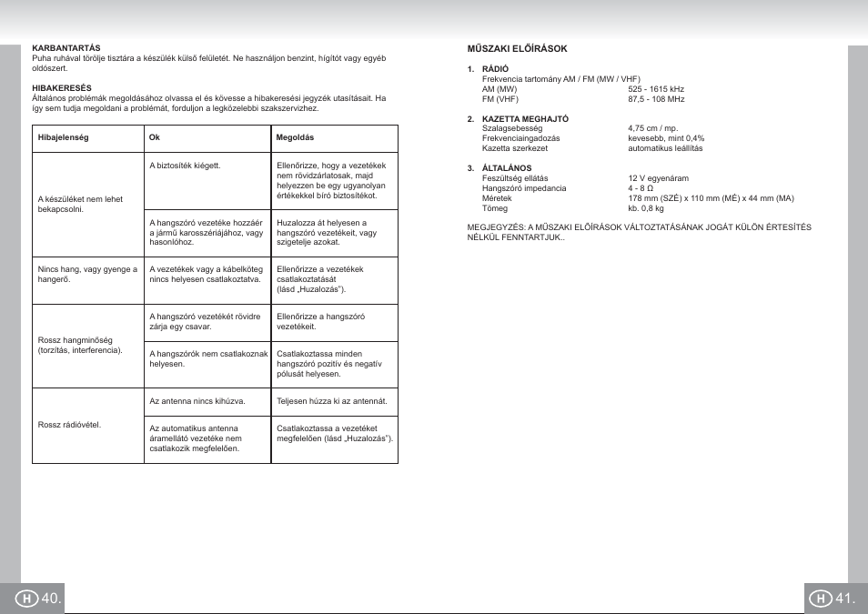 7173n2 im p040,41_h.pdf | Elta 7173N2 User Manual | Page 21 / 71