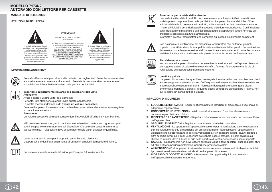 7173n2 im p042,43_i.pdf | Elta 7173N2 User Manual | Page 22 / 71